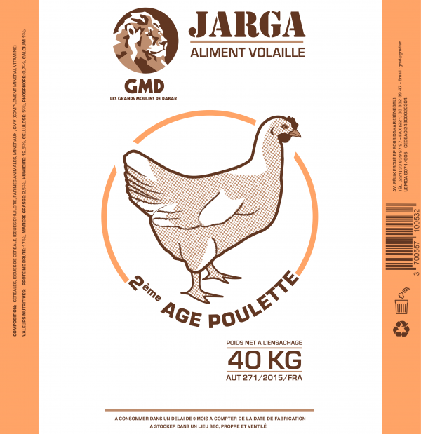JARGA POULETTE 2EME AGE